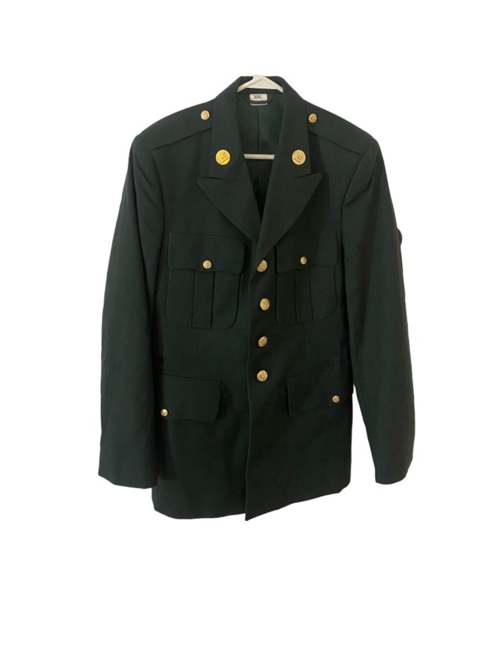 De Rossi & Son U.S Army Green Military Army Dress Coat - 39L